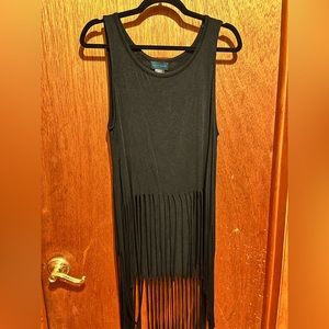 Womens Kelly Renee fringe longline tank top. Perfect for Summer.